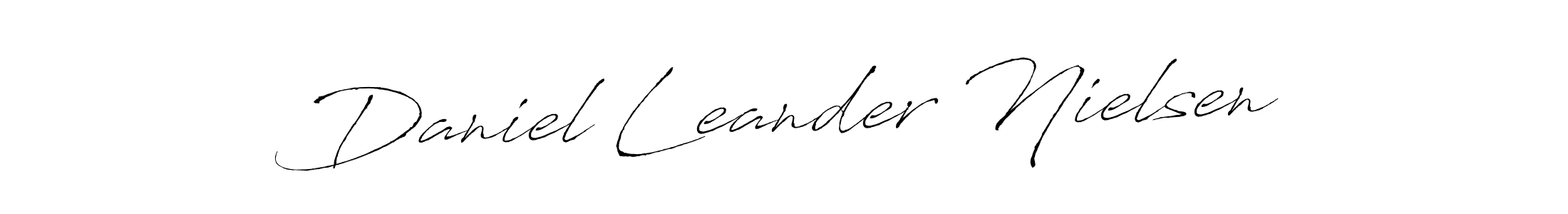 Create a beautiful signature design for name Daniel Leander Nielsen. With this signature (Antro_Vectra) fonts, you can make a handwritten signature for free. Daniel Leander Nielsen signature style 6 images and pictures png