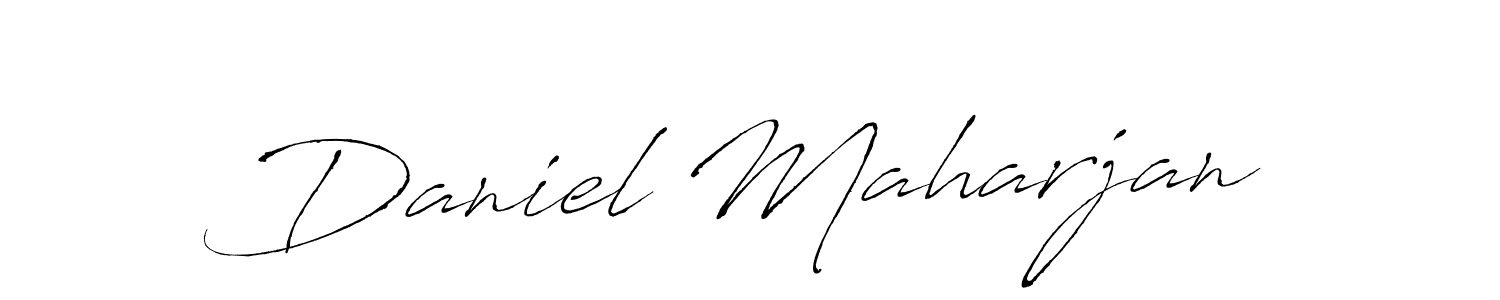 Also we have Daniel Maharjan name is the best signature style. Create professional handwritten signature collection using Antro_Vectra autograph style. Daniel Maharjan signature style 6 images and pictures png