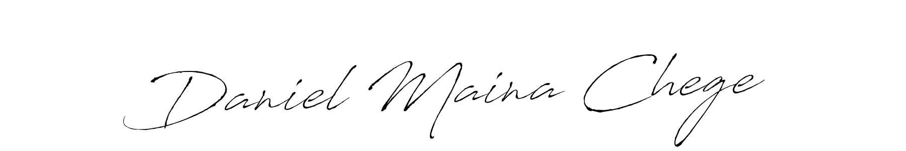 Antro_Vectra is a professional signature style that is perfect for those who want to add a touch of class to their signature. It is also a great choice for those who want to make their signature more unique. Get Daniel Maina Chege name to fancy signature for free. Daniel Maina Chege signature style 6 images and pictures png