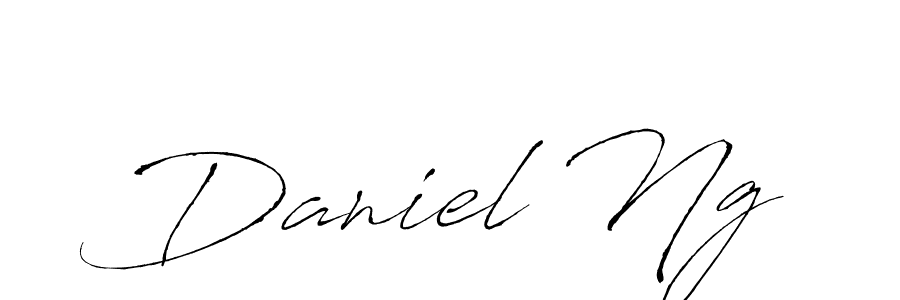 How to make Daniel Ng name signature. Use Antro_Vectra style for creating short signs online. This is the latest handwritten sign. Daniel Ng signature style 6 images and pictures png