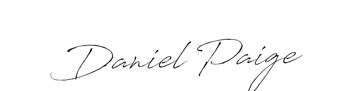 You should practise on your own different ways (Antro_Vectra) to write your name (Daniel Paige) in signature. don't let someone else do it for you. Daniel Paige signature style 6 images and pictures png