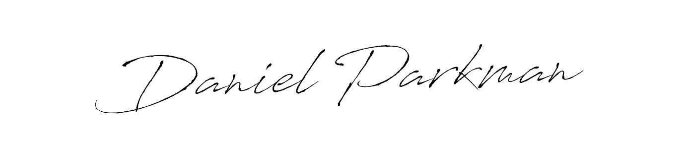 Daniel Parkman stylish signature style. Best Handwritten Sign (Antro_Vectra) for my name. Handwritten Signature Collection Ideas for my name Daniel Parkman. Daniel Parkman signature style 6 images and pictures png