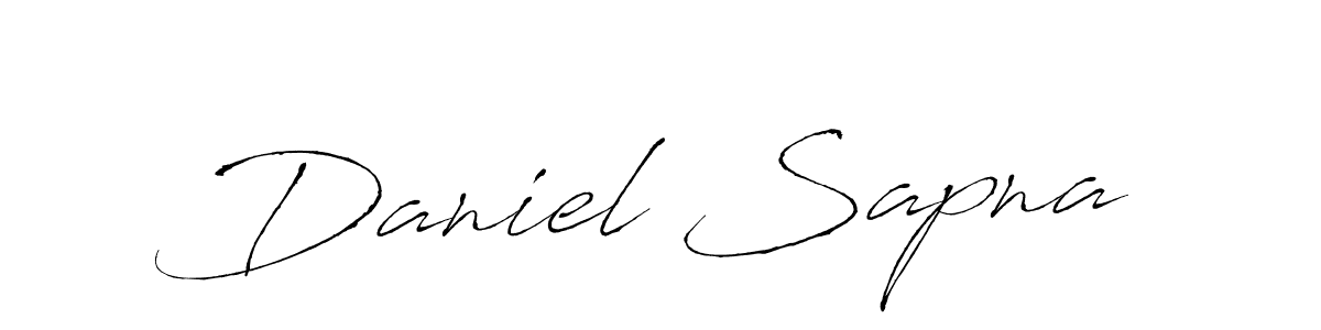 Antro_Vectra is a professional signature style that is perfect for those who want to add a touch of class to their signature. It is also a great choice for those who want to make their signature more unique. Get Daniel Sapna name to fancy signature for free. Daniel Sapna signature style 6 images and pictures png