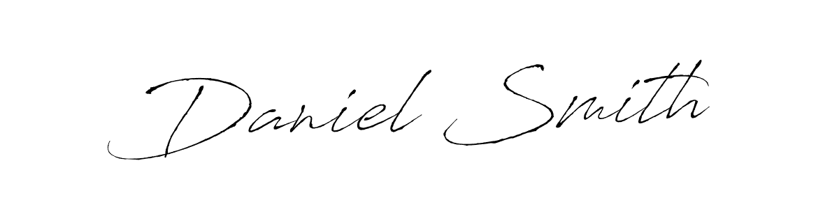 Make a beautiful signature design for name Daniel Smith. With this signature (Antro_Vectra) style, you can create a handwritten signature for free. Daniel Smith signature style 6 images and pictures png