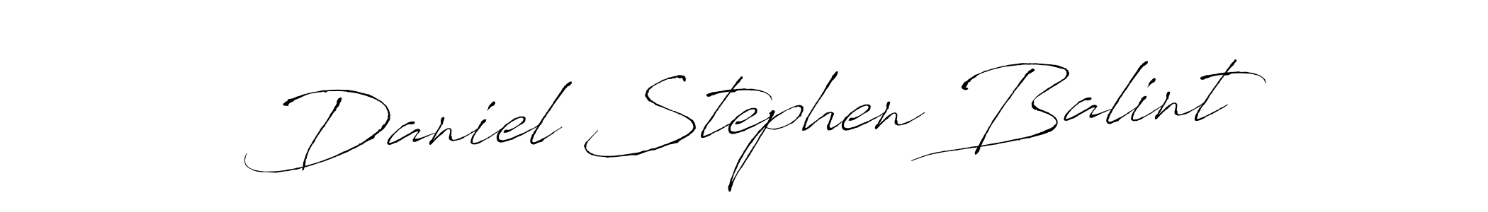 This is the best signature style for the Daniel Stephen Balint name. Also you like these signature font (Antro_Vectra). Mix name signature. Daniel Stephen Balint signature style 6 images and pictures png