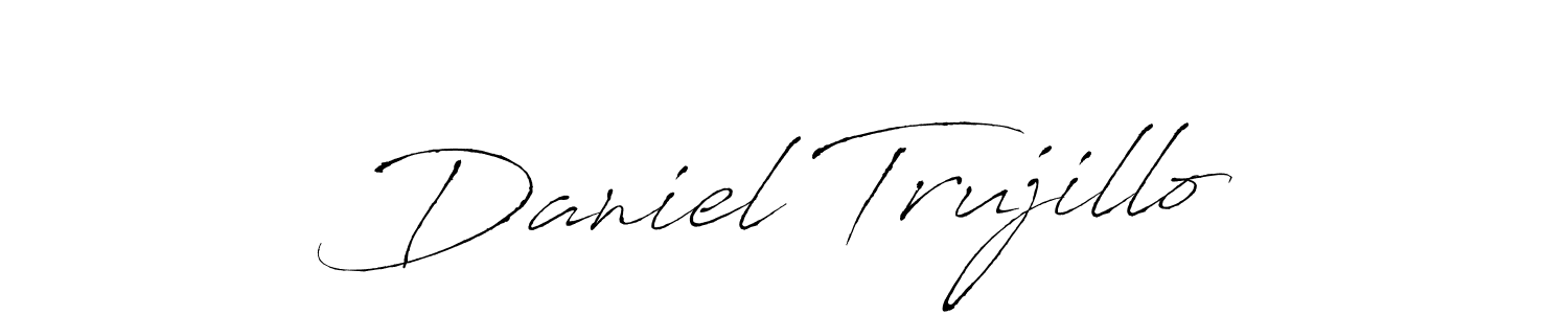 The best way (Antro_Vectra) to make a short signature is to pick only two or three words in your name. The name Daniel Trujillo include a total of six letters. For converting this name. Daniel Trujillo signature style 6 images and pictures png