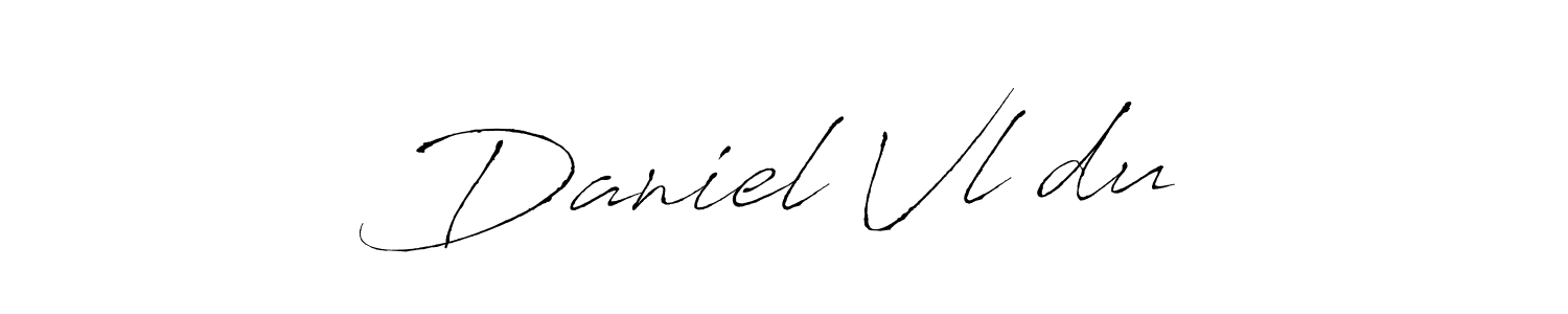 Use a signature maker to create a handwritten signature online. With this signature software, you can design (Antro_Vectra) your own signature for name Daniel VlĂduȚ. Daniel VlĂduȚ signature style 6 images and pictures png