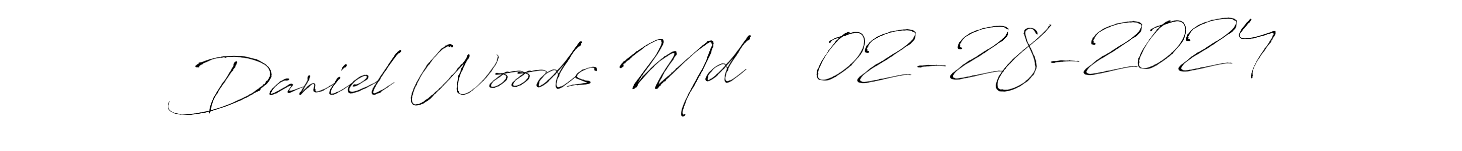 How to make Daniel Woods Md    02-28-2024 name signature. Use Antro_Vectra style for creating short signs online. This is the latest handwritten sign. Daniel Woods Md    02-28-2024 signature style 6 images and pictures png