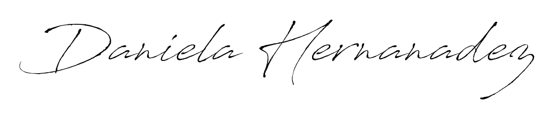 A stylish, flowing autograph style designed for name Daniela Hernanadez using Antro_Vectra typography. Perfect for digital creative projects. Daniela Hernanadez signature style 6 images and pictures png