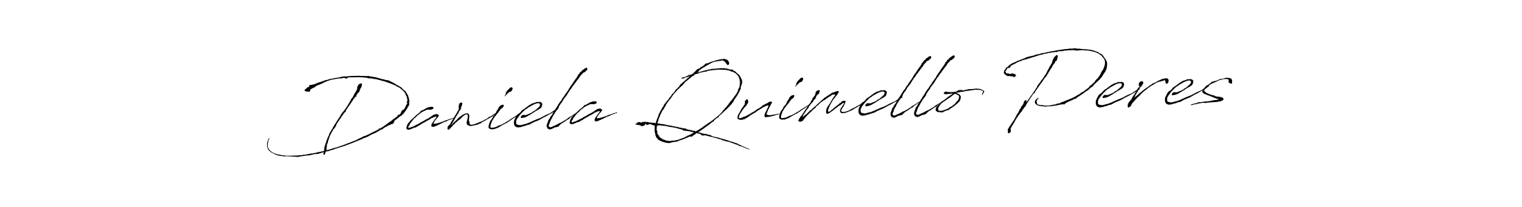 Also You can easily find your signature by using the search form. We will create Daniela Quimello Peres name handwritten signature images for you free of cost using Antro_Vectra sign style. Daniela Quimello Peres signature style 6 images and pictures png