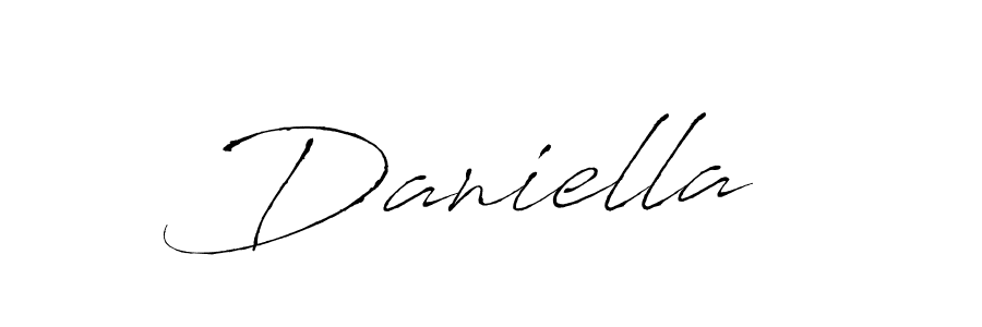 Best and Professional Signature Style for Daniella . Antro_Vectra Best Signature Style Collection. Daniella  signature style 6 images and pictures png