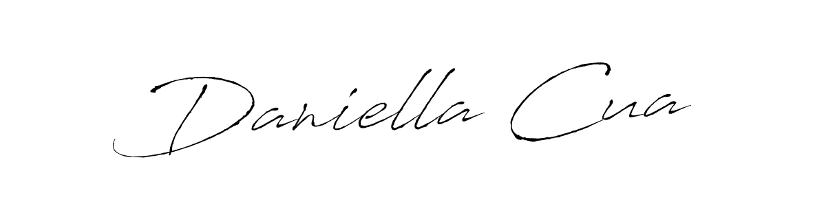 Also You can easily find your signature by using the search form. We will create Daniella Cua name handwritten signature images for you free of cost using Antro_Vectra sign style. Daniella Cua signature style 6 images and pictures png