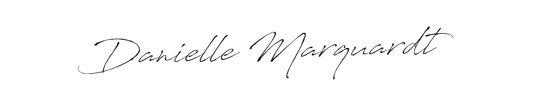 You should practise on your own different ways (Antro_Vectra) to write your name (Danielle Marquardt) in signature. don't let someone else do it for you. Danielle Marquardt signature style 6 images and pictures png