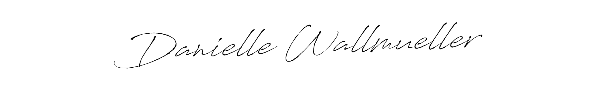 Also You can easily find your signature by using the search form. We will create Danielle Wallmueller name handwritten signature images for you free of cost using Antro_Vectra sign style. Danielle Wallmueller signature style 6 images and pictures png