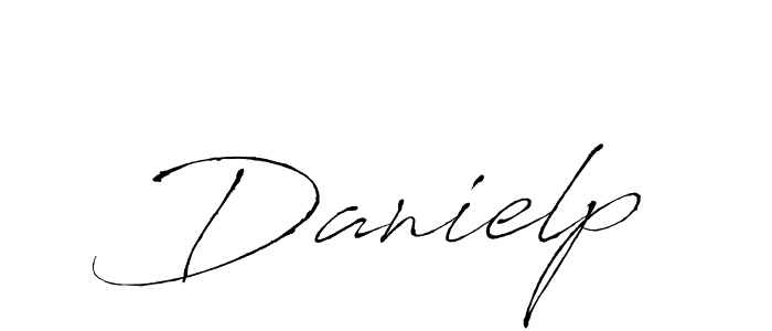 You should practise on your own different ways (Antro_Vectra) to write your name (Danielp) in signature. don't let someone else do it for you. Danielp signature style 6 images and pictures png