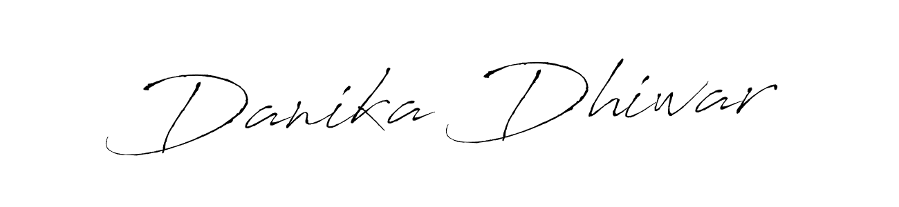 This is the best signature style for the Danika Dhiwar name. Also you like these signature font (Antro_Vectra). Mix name signature. Danika Dhiwar signature style 6 images and pictures png
