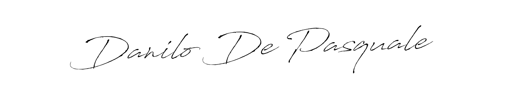 How to make Danilo De Pasquale name signature. Use Antro_Vectra style for creating short signs online. This is the latest handwritten sign. Danilo De Pasquale signature style 6 images and pictures png