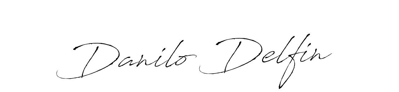 Make a beautiful signature design for name Danilo Delfin. With this signature (Antro_Vectra) style, you can create a handwritten signature for free. Danilo Delfin signature style 6 images and pictures png