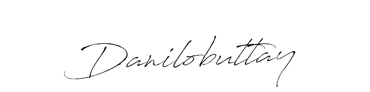 Also we have Danilobuttay name is the best signature style. Create professional handwritten signature collection using Antro_Vectra autograph style. Danilobuttay signature style 6 images and pictures png