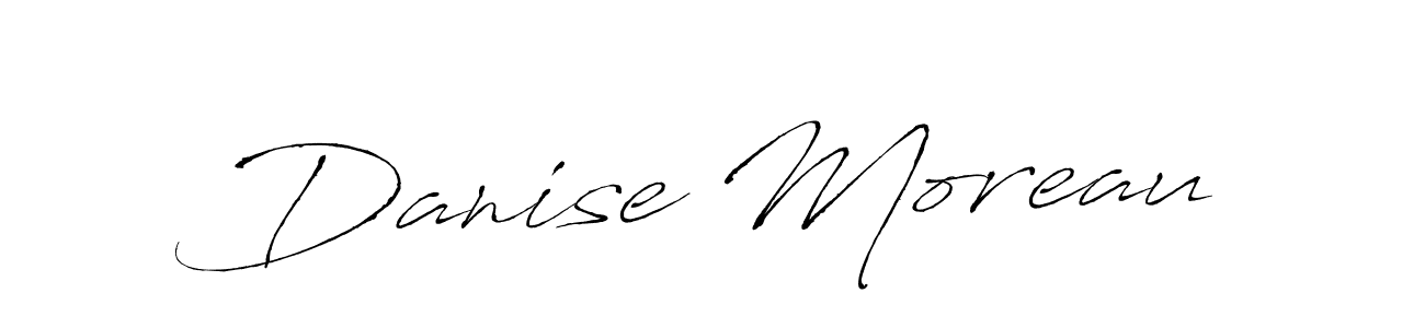 Also we have Danise Moreau name is the best signature style. Create professional handwritten signature collection using Antro_Vectra autograph style. Danise Moreau signature style 6 images and pictures png