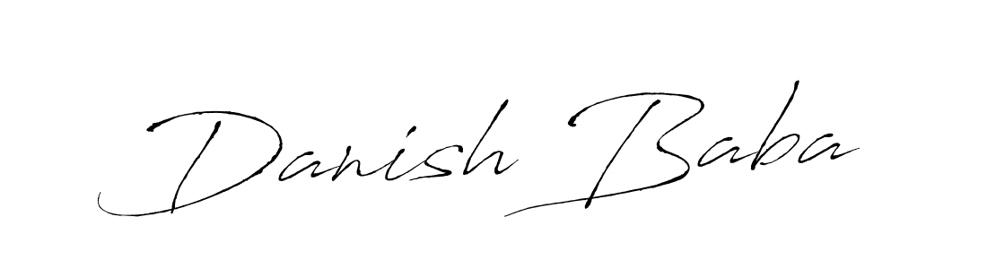 Create a beautiful signature design for name Danish Baba. With this signature (Antro_Vectra) fonts, you can make a handwritten signature for free. Danish Baba signature style 6 images and pictures png