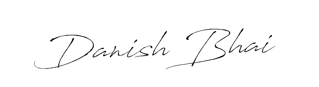 The best way (Antro_Vectra) to make a short signature is to pick only two or three words in your name. The name Danish Bhai include a total of six letters. For converting this name. Danish Bhai signature style 6 images and pictures png