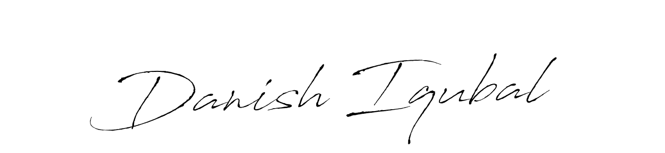 You should practise on your own different ways (Antro_Vectra) to write your name (Danish Iqubal) in signature. don't let someone else do it for you. Danish Iqubal signature style 6 images and pictures png