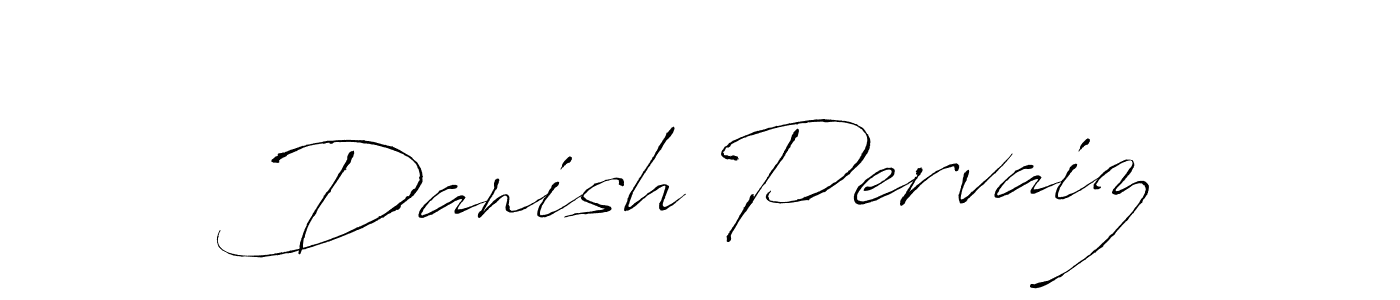 Danish Pervaiz stylish signature style. Best Handwritten Sign (Antro_Vectra) for my name. Handwritten Signature Collection Ideas for my name Danish Pervaiz. Danish Pervaiz signature style 6 images and pictures png