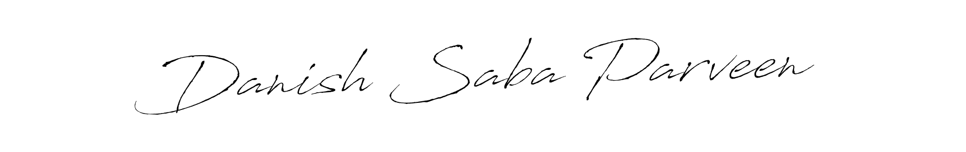 It looks lik you need a new signature style for name Danish Saba Parveen. Design unique handwritten (Antro_Vectra) signature with our free signature maker in just a few clicks. Danish Saba Parveen signature style 6 images and pictures png