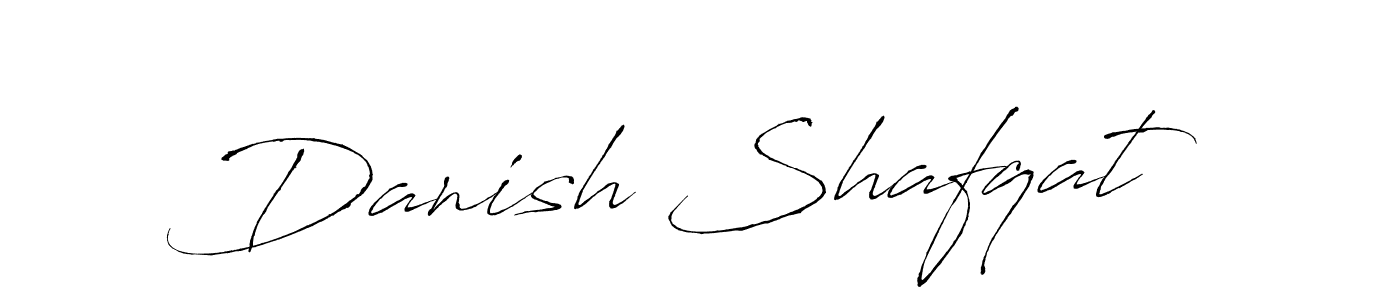 Danish Shafqat stylish signature style. Best Handwritten Sign (Antro_Vectra) for my name. Handwritten Signature Collection Ideas for my name Danish Shafqat. Danish Shafqat signature style 6 images and pictures png