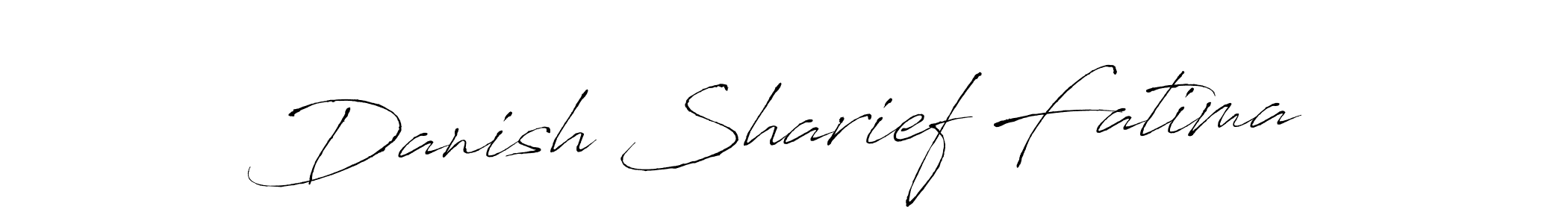 The best way (Antro_Vectra) to make a short signature is to pick only two or three words in your name. The name Danish Sharief Fatima include a total of six letters. For converting this name. Danish Sharief Fatima signature style 6 images and pictures png