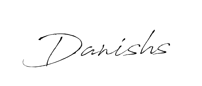 Danishs stylish signature style. Best Handwritten Sign (Antro_Vectra) for my name. Handwritten Signature Collection Ideas for my name Danishs. Danishs signature style 6 images and pictures png