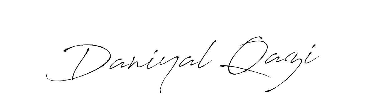 Also we have Daniyal Qazi name is the best signature style. Create professional handwritten signature collection using Antro_Vectra autograph style. Daniyal Qazi signature style 6 images and pictures png