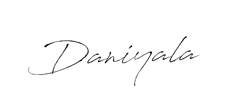 Also we have Daniyala name is the best signature style. Create professional handwritten signature collection using Antro_Vectra autograph style. Daniyala signature style 6 images and pictures png