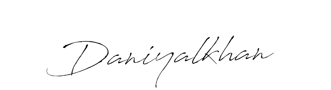 Make a beautiful signature design for name Daniyalkhan. Use this online signature maker to create a handwritten signature for free. Daniyalkhan signature style 6 images and pictures png