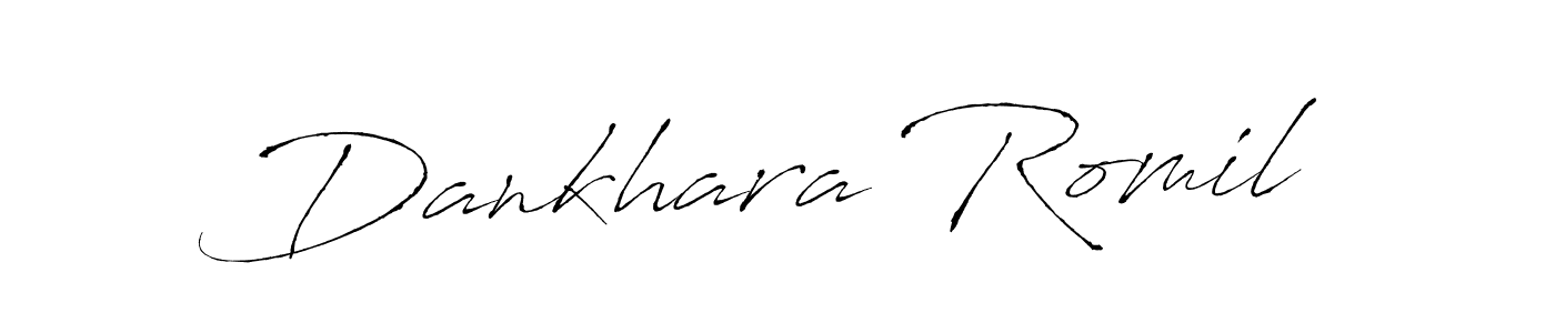 Similarly Antro_Vectra is the best handwritten signature design. Signature creator online .You can use it as an online autograph creator for name Dankhara Romil. Dankhara Romil signature style 6 images and pictures png