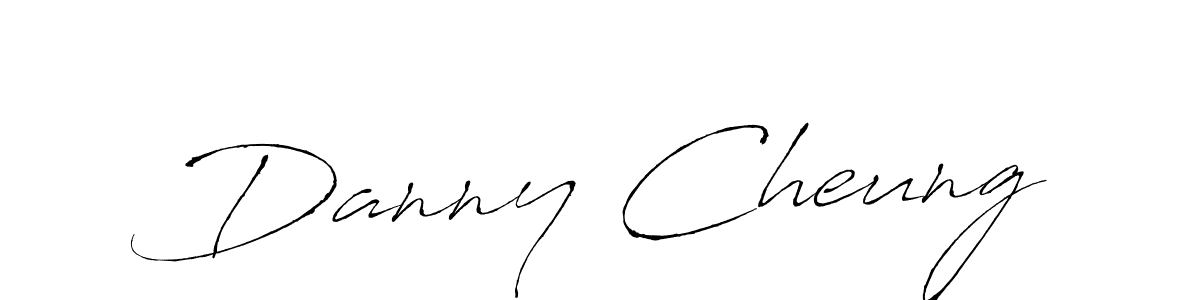 Make a beautiful signature design for name Danny Cheung. With this signature (Antro_Vectra) style, you can create a handwritten signature for free. Danny Cheung signature style 6 images and pictures png