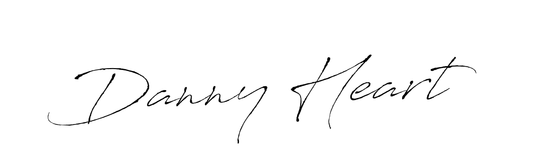 Create a beautiful signature design for name Danny Heart. With this signature (Antro_Vectra) fonts, you can make a handwritten signature for free. Danny Heart signature style 6 images and pictures png