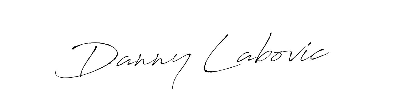 Design your own signature with our free online signature maker. With this signature software, you can create a handwritten (Antro_Vectra) signature for name Danny Labovic. Danny Labovic signature style 6 images and pictures png