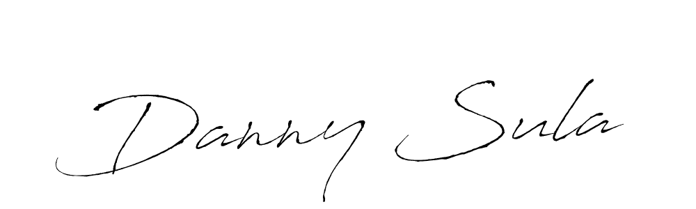 How to make Danny Sula name signature. Use Antro_Vectra style for creating short signs online. This is the latest handwritten sign. Danny Sula signature style 6 images and pictures png