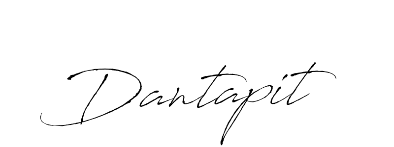 Use a signature maker to create a handwritten signature online. With this signature software, you can design (Antro_Vectra) your own signature for name Dantapit. Dantapit signature style 6 images and pictures png