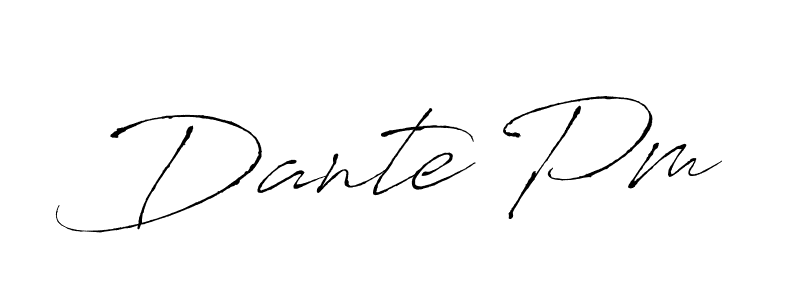 Similarly Antro_Vectra is the best handwritten signature design. Signature creator online .You can use it as an online autograph creator for name Dante Pm. Dante Pm signature style 6 images and pictures png
