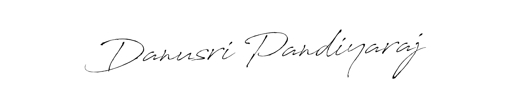 Danusri Pandiyaraj stylish signature style. Best Handwritten Sign (Antro_Vectra) for my name. Handwritten Signature Collection Ideas for my name Danusri Pandiyaraj. Danusri Pandiyaraj signature style 6 images and pictures png