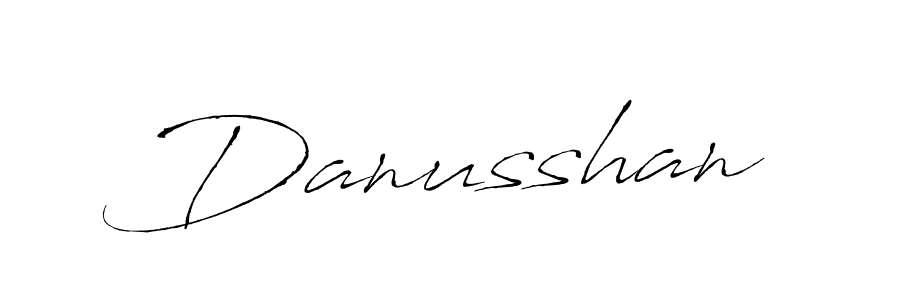 How to make Danusshan name signature. Use Antro_Vectra style for creating short signs online. This is the latest handwritten sign. Danusshan signature style 6 images and pictures png