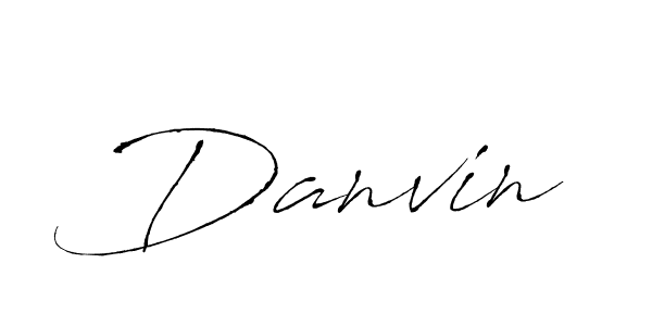 Make a beautiful signature design for name Danvin. Use this online signature maker to create a handwritten signature for free. Danvin signature style 6 images and pictures png