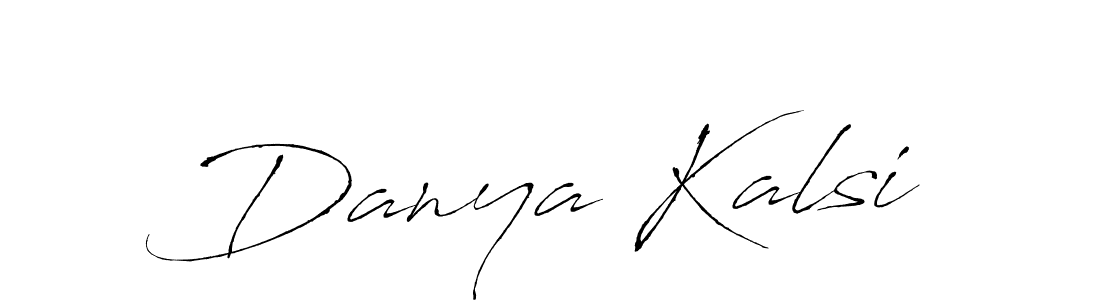 Use a signature maker to create a handwritten signature online. With this signature software, you can design (Antro_Vectra) your own signature for name Danya Kalsi. Danya Kalsi signature style 6 images and pictures png