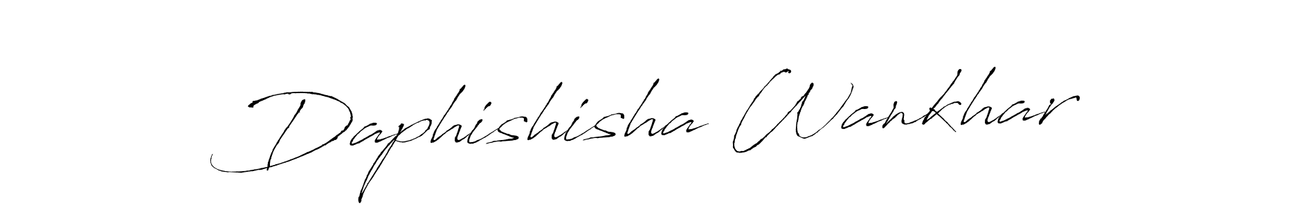 Create a beautiful signature design for name Daphishisha Wankhar. With this signature (Antro_Vectra) fonts, you can make a handwritten signature for free. Daphishisha Wankhar signature style 6 images and pictures png