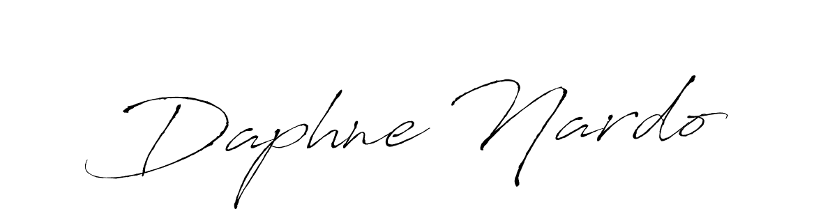 Design your own signature with our free online signature maker. With this signature software, you can create a handwritten (Antro_Vectra) signature for name Daphne Nardo. Daphne Nardo signature style 6 images and pictures png