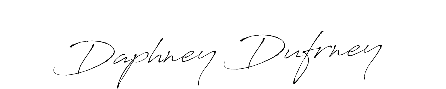 Also we have Daphney Dufrney name is the best signature style. Create professional handwritten signature collection using Antro_Vectra autograph style. Daphney Dufrney signature style 6 images and pictures png