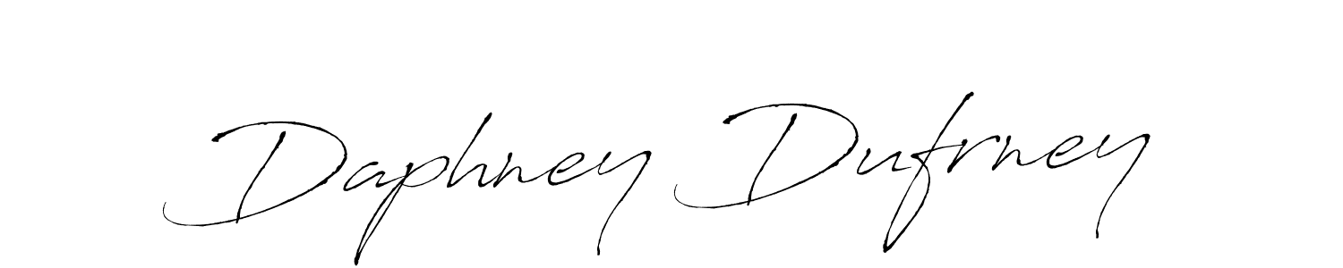 Also we have Daphney Dufrney name is the best signature style. Create professional handwritten signature collection using Antro_Vectra autograph style. Daphney Dufrney signature style 6 images and pictures png